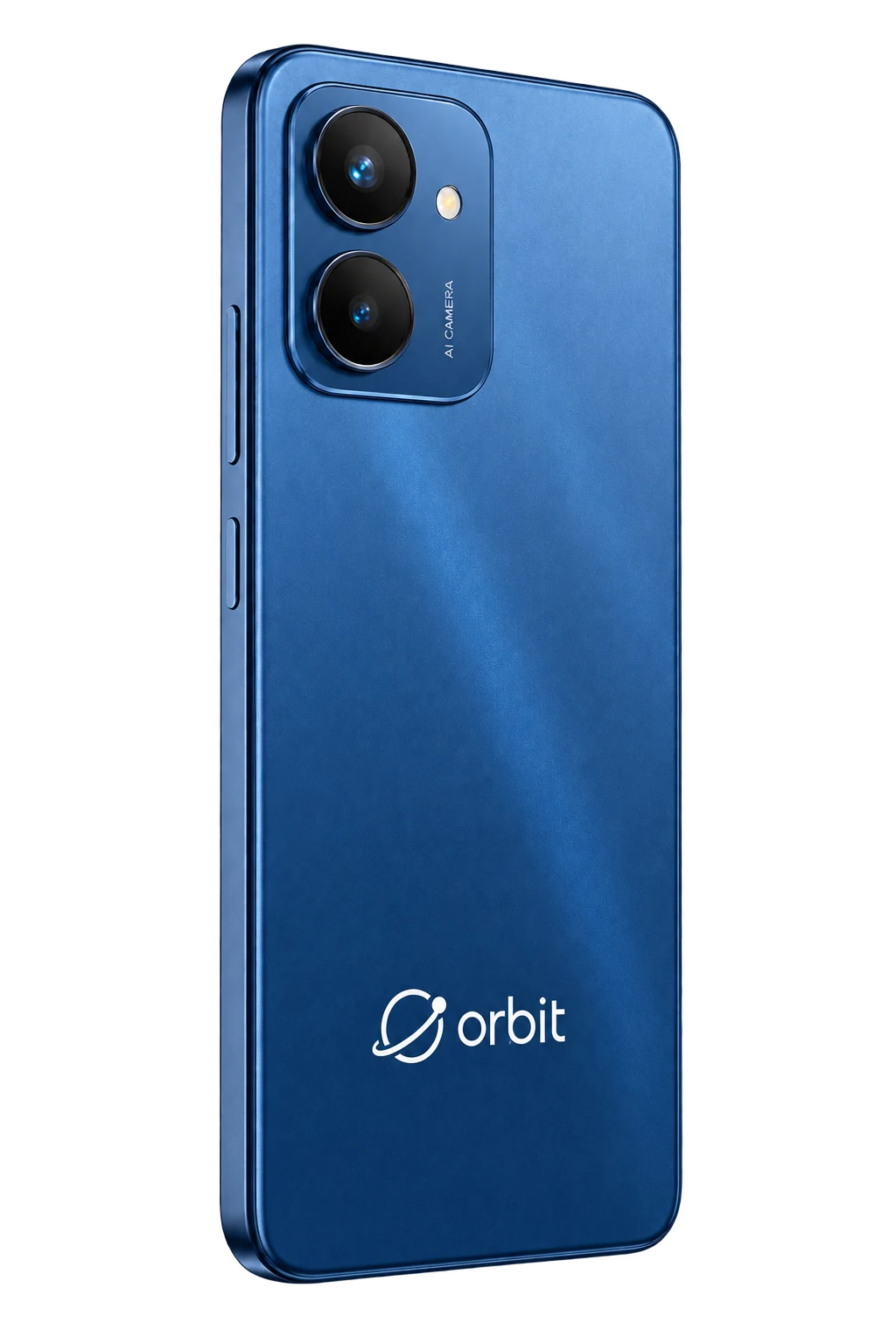 Orbit mobile device showing the Orbit brand